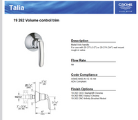 GROHE 19 262 RRO Velour Chrome