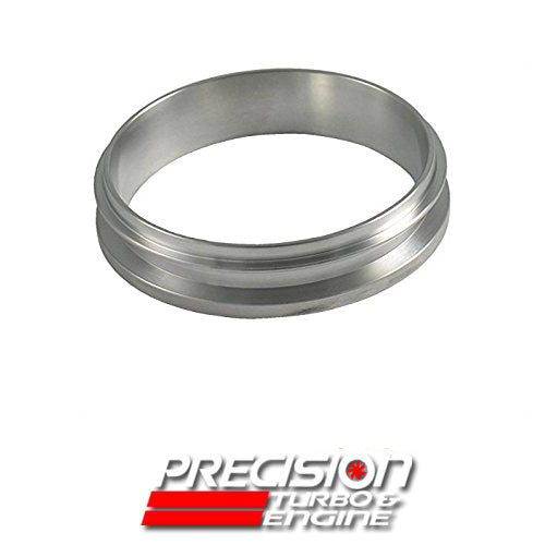 Precision Turbo T4 Turbo Discharge Flange - 3 5/8" (Stainless Steel) - Derpy Products